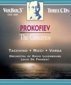 Sergei Prokofiev - Prokofiev - All the Concerti (3xCD, Comp, RE) (Near Mint (NM or M-))