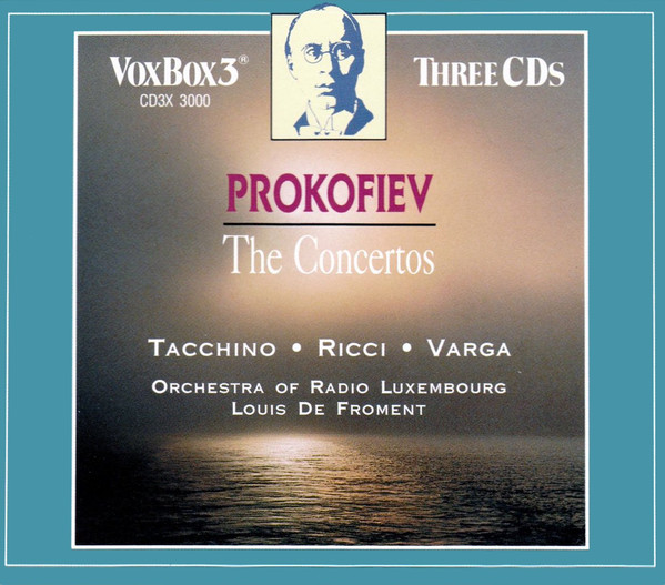Sergei Prokofiev - Prokofiev - All the Concerti (3xCD, Comp, RE) (Near Mint (NM or M-))