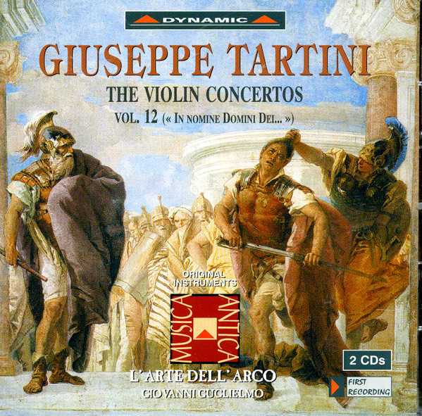 Giuseppe Tartini, L'Arte Dell'Arco - The Violin Concertos Vol. 12 ("In Nomine Domini Dei ...") (2xCD, Album) (Near Mint (NM or M-))