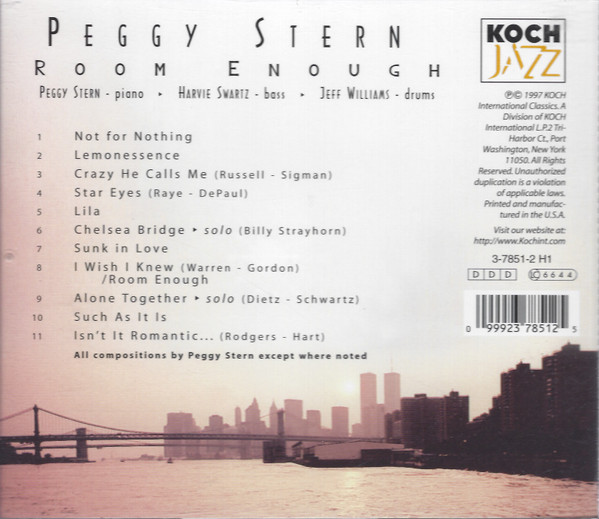 Peggy Stern - Room Enough (CD, Album) (Near Mint (NM or M-)) - Image 2