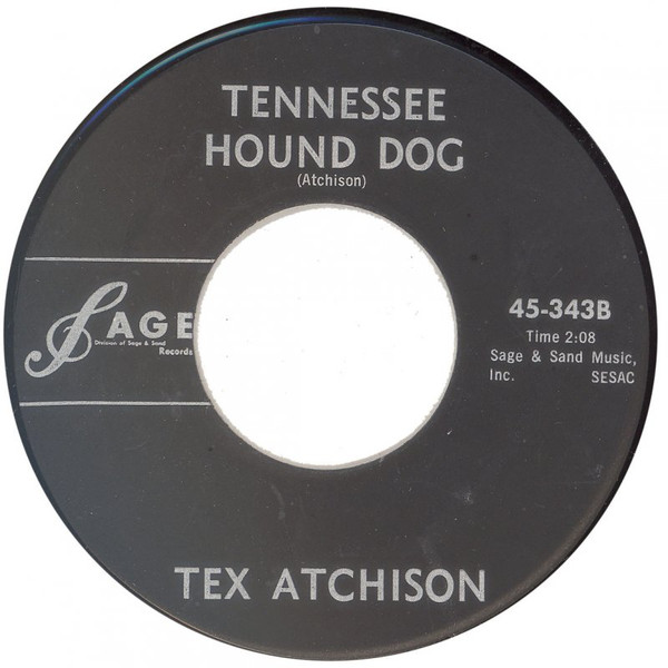 Tex Atchison - Mailman / Tennessee Hound Dog (7") (Very Good Plus (VG+)) - Image 2