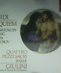 Giuseppe Verdi, Elisabeth Schwarzkopf, Christa Ludwig, Nicolai Gedda, Nicolai Ghiaurov, Janet Baker, Carlo Maria Giulini, Philharmonia Chorus & Philharmonia Orchestra - Requiem / Quattro Pezzi Sacri (2xCD, Comp, RM) (Near Mint (NM or M-))