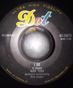 Nick Todd - At The Hop / I Do (7") (Near Mint (NM or M-))