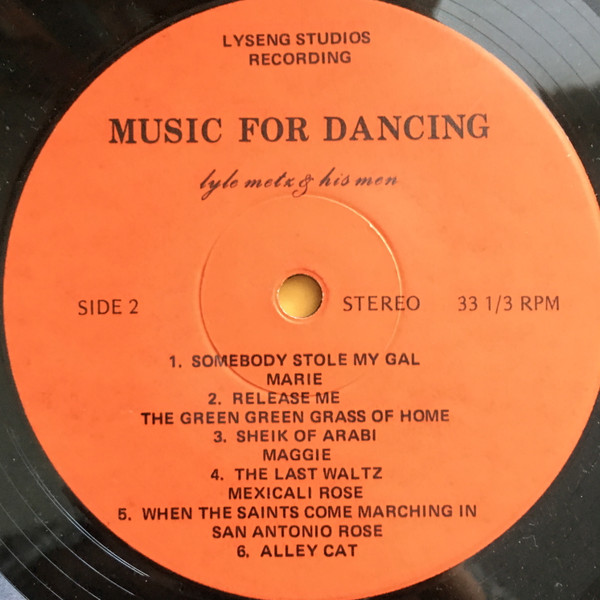 Lyle Metz & His Men - Music For Dancing (LP, Album) (Mint (M)) - Image 4