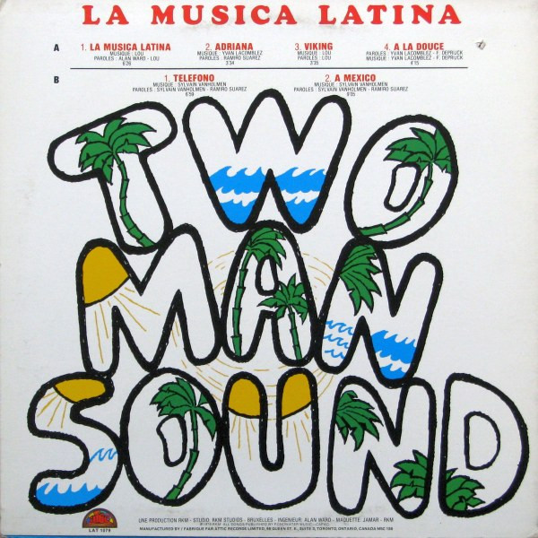 Two Man Sound - La Musica Latina (LP, Album) (Mint (M)) - Image 2