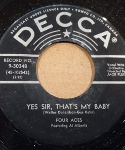 The Four Aces - Yes Sir, That's My Baby (7") (Near Mint (NM or M-))