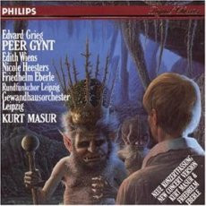 Edvard Grieg - Kurt Masur - Gewandhausorchester Leipzig - Peer Gynt (CD, Album) (Near Mint (NM or M-))