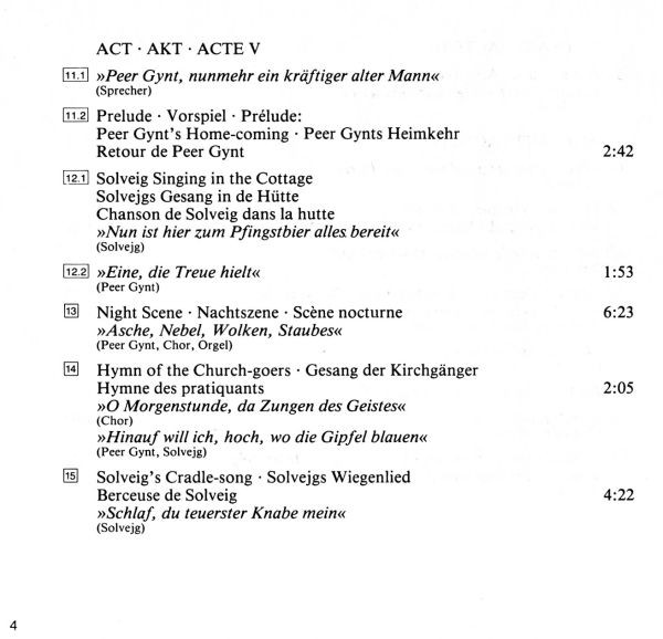 Edvard Grieg - Kurt Masur - Gewandhausorchester Leipzig - Peer Gynt (CD, Album) (Near Mint (NM or M-)) - Image 5