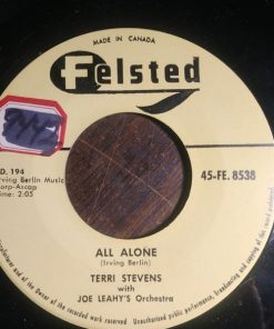 Terri Stevens - All Alone / My Wish Tonight (7", Single) (Very Good Plus (VG+))
