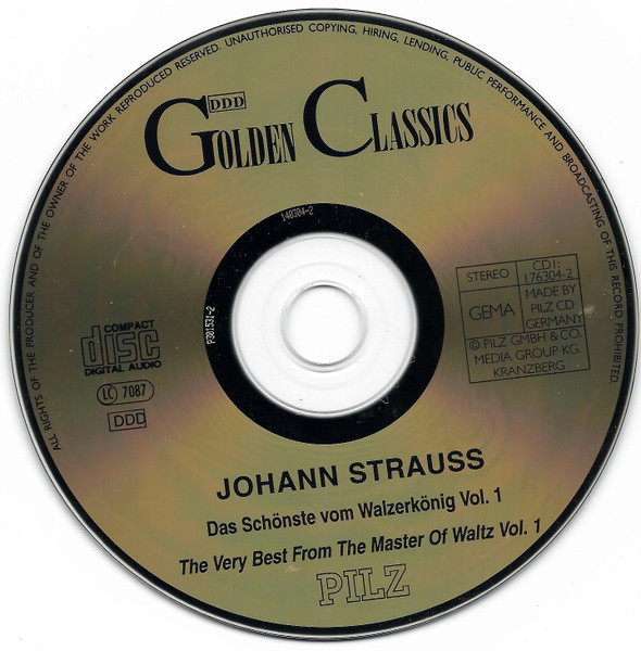 Johann Strauss Jr. - Das Beste Vom Walzerkönig = The Best Of The King Of Waltzes (2xCD) (Near Mint (NM or M-)) - Image 3