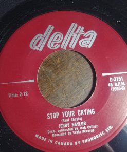 Jerry Naylor - Stop Your Crying (7", Single) (Very Good Plus (VG+))