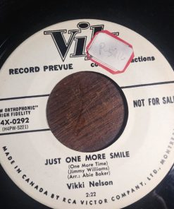 Vikki Nelson - Just One More Smile (One More Time) / You Can't Get Away From Me (7", Single, Promo) (Very Good Plus (VG+))