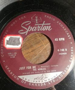 The Nobles (6) - Just For Me / To Me (7") (Very Good Plus (VG+))