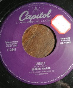 Gordon MacRae - Lonely (7", Promo) (Very Good Plus (VG+))