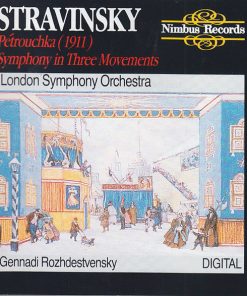 Igor Stravinsky - London Symphony Orchestra, Gennadi Rozhdestvensky - Pétrouchka (1911) / Symphony In Three Movements (CD, Amb) (Near Mint (NM or M-))