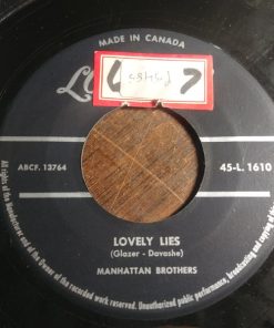 The Manhattan Brothers And Miriam Makeba - Lovely Lies / Kilimanjaro (7", Single) (Very Good Plus (VG+))