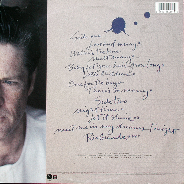 Brian Wilson - Brian Wilson (LP, Album, Spe) (Mint (M)) - Image 2