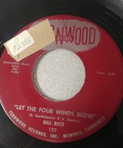 Bill Rice - Let The Four Winds Blow / How Will We Ever Be Together (7", Single) (Very Good (VG))