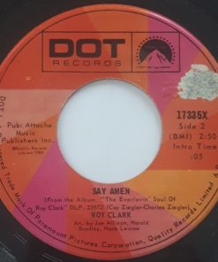 Alternative view of Roy Clark - Then She's A Lover / Say Amen (7", Single) (Very Good Plus (VG+))