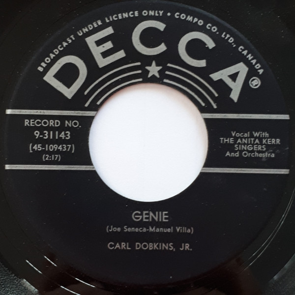 Carl Dobkins Jr. - A Different Kind Of Love (7", Single) (Very Good Plus (VG+)) - Image 2