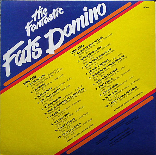 Fats Domino - The Fantastic Fats Domino (LP, Comp) (Mint (M)) - Image 2