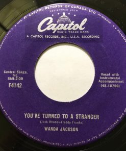 Wanda Jackson - You've Turned To A Stranger / Savin' My Love (7") (Very Good (VG))
