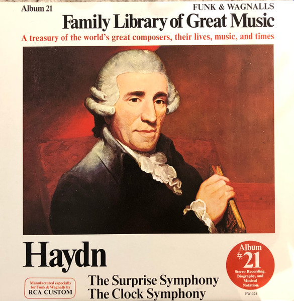 Joseph Haydn - The Surprise Symphony / The Clock Symphony (LP) (Mint (M))