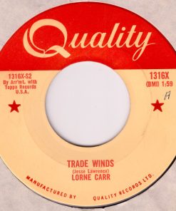 Lorne Carr - When Shadows Fall Again / Trade Winds (7", Single) (Very Good (VG))