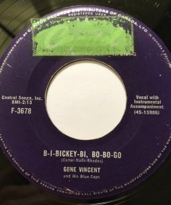 Gene Vincent & His Blue Caps - B-I-Bickey-Bi, Bo-Bo-Go (7") (Near Mint (NM or M-))