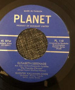 Günter Kallmann Chor - Elisabeth-Serenade (7", Single) (Very Good Plus (VG+))