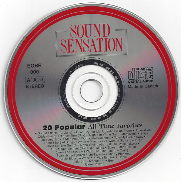 Various - 20 Popular All Time Favorites (CD, Album, Comp, Smplr) (Near Mint (NM or M-)) - Image 2