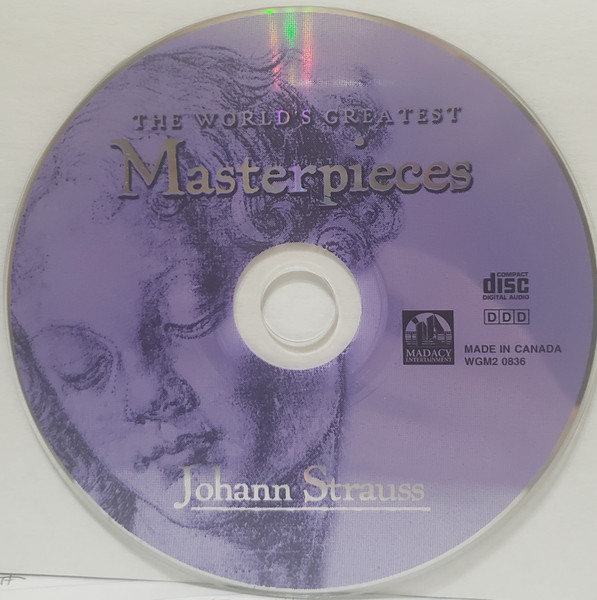 Johann Strauss Jr. - The World's Greatest Masterpieces (CD) (Near Mint (NM or M-)) - Image 3
