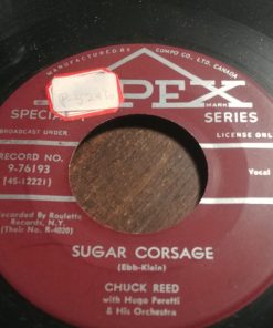 Chuck Reed (3) With The Hugo Peretti Orchestra - Sugar Corsage / A Southern Boy Sings The Blues (7", Single) (Very Good Plus (VG+))