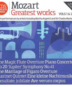 Wolfgang Amadeus Mozart - Greatest Works Vols 1 & 2 (2xCD, Comp) (Near Mint (NM or M-))