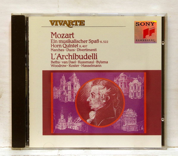 L'Archibudelli - Mozart, Ein Musikalischer Spaß, Hornquintet, Marches, Duos Divertimenti (CD) (Near Mint (NM or M-))