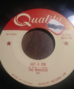 The Miracles - Got A Job / My Mama Done Told Me (7", Single) (Very Good Plus (VG+))
