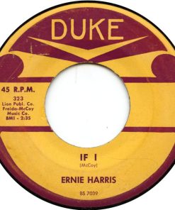Alternative view of Ernie Harris (2) - With You / If I (7") (Very Good Plus (VG+))