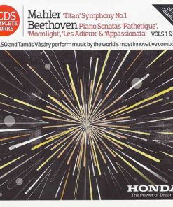 Gustav Mahler, Ludwig van Beethoven - Mahler "Titan" Symphony No.1 - Beethoven Piano Sonatas "Pathétique","Moonlight", "Les Adieux" & "Appassionata" (2xCD, Comp) (Near Mint (NM or M-))
