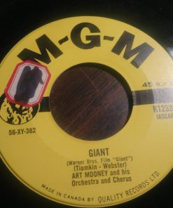 Art Mooney & His Orchestra - Giant / Rock And Roll Tumbleweed (7", Single) (Very Good Plus (VG+))