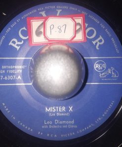 Leo Diamond - Mister X / Fantasia Mexicana (7", Single) (Very Good Plus (VG+))