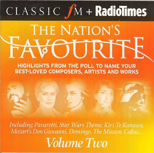 Various - The Nation's Favorite Volume Two (CD, Comp, Promo) (Near Mint (NM or M-))