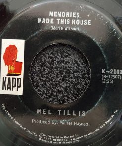 Alternative view of Mel Tillis - Too Lonely, Too Long / Memories Made This House (7", Single) (Near Mint (NM or M-))