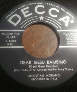 Christian Morandi / Bruno Pallesi - Caro Gesù Bambino (7", Single) (Very Good Plus (VG+))