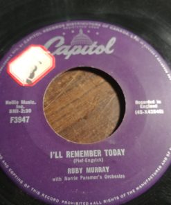 Ruby Murray - I'll Remember To-day / Ain't That A Grand And Glorious Feeling (7", Single) (Very Good Plus (VG+))