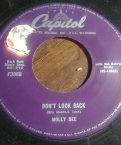 Molly Bee With Bob Bain's Music - Don't Look Back (7", Single) (Very Good Plus (VG+))