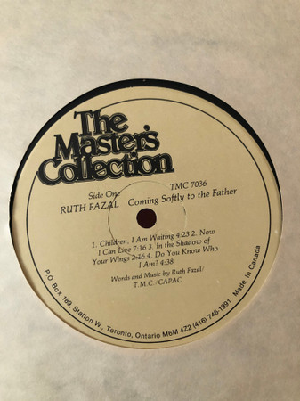 Ruth Fazal - Coming Softly To The Father (LP, Album) (Mint (M)) - Image 2