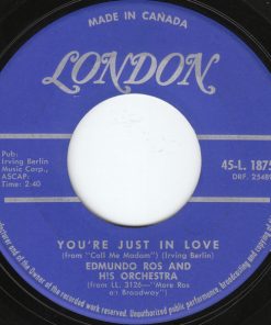 Alternative view of Edmundo Ros & His Orchestra - I've Grown Accustomed To Her Face (7", Single) (Very Good Plus (VG+))