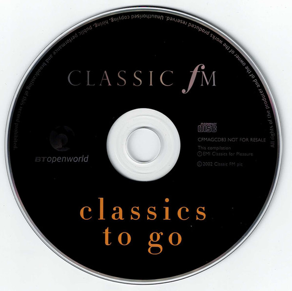 Various - Classics To Go (CD, Comp, Promo) (Near Mint (NM or M-)) - Image 3