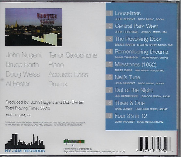 John Nugent - West Of Flatbush (CD, Album) (Near Mint (NM or M-)) - Image 2