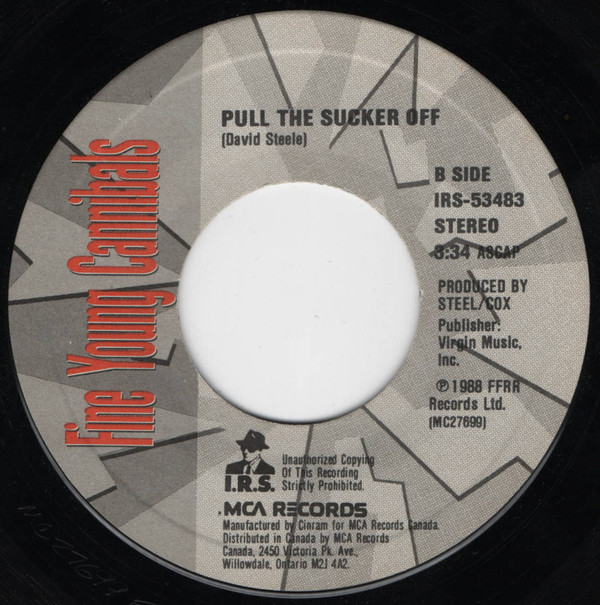 Fine Young Cannibals - She Drives Me Crazy (7", Single) (Very Good Plus (VG+)) - Image 2